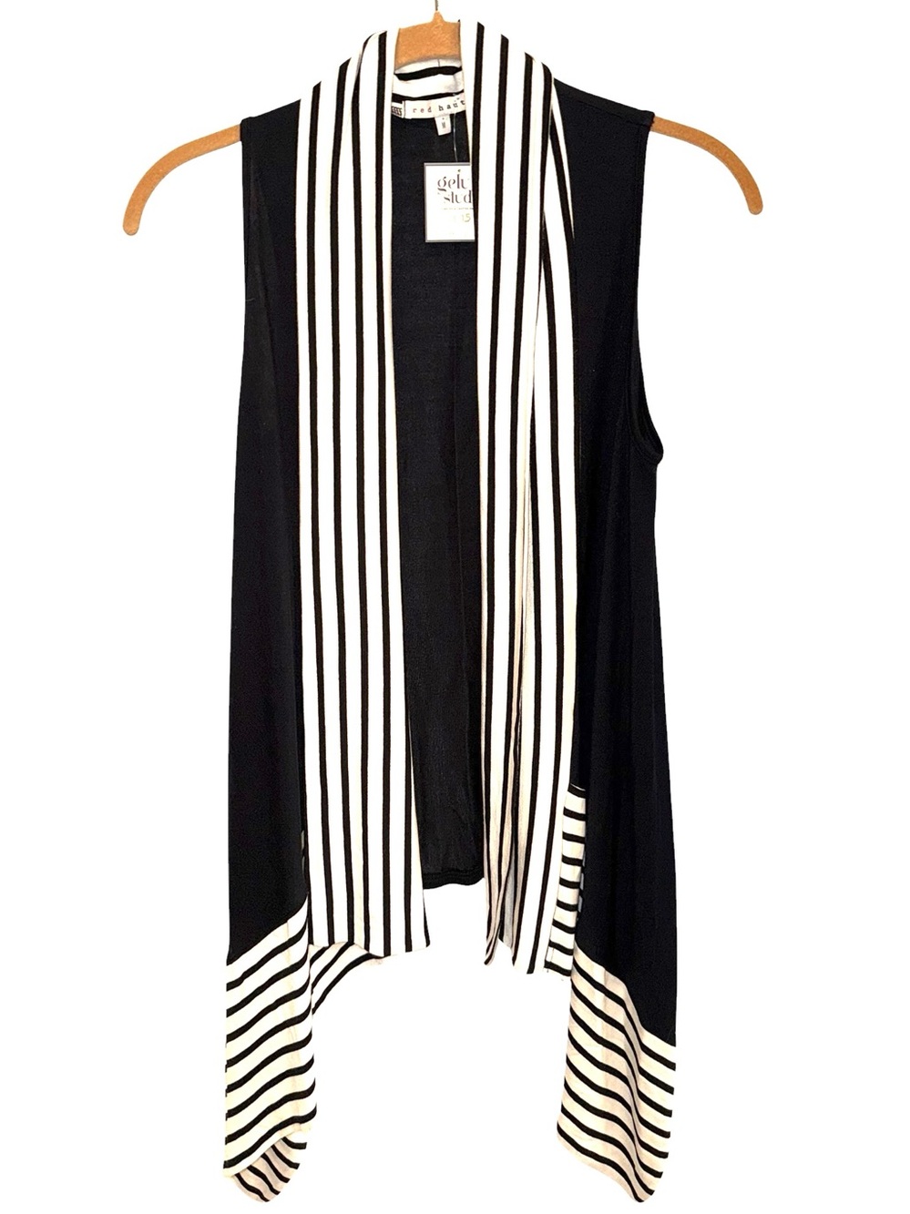 🛍️ Red Haute Waterfall Vest